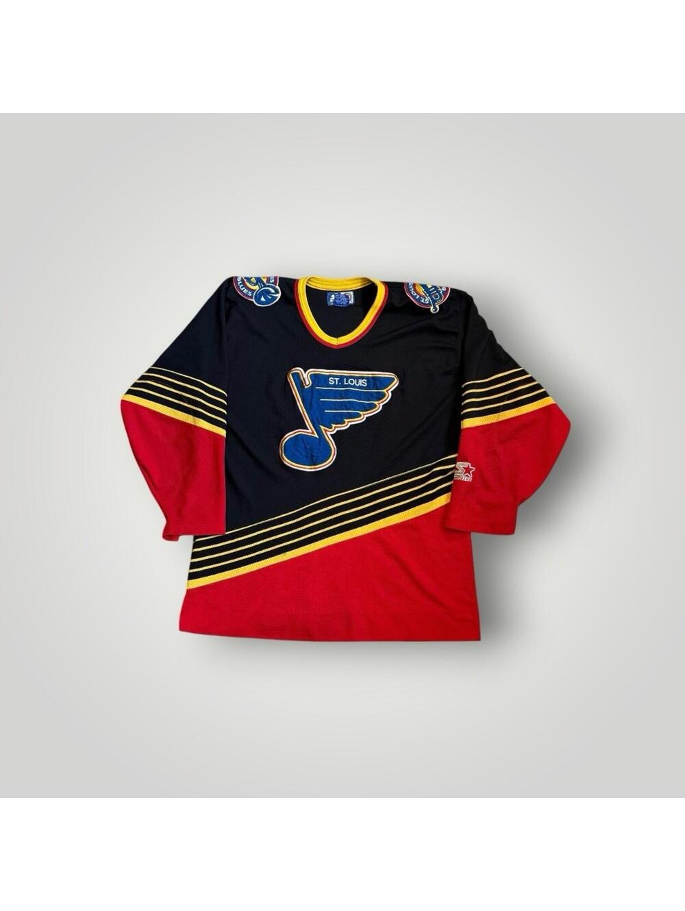Vintage St. Louis Blues Hockey Jersey Size Large Starter Men’s